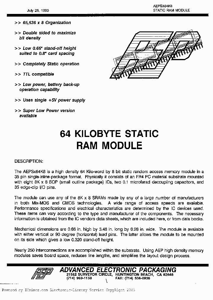 AEPSH64K8-10_2695043.PDF Datasheet