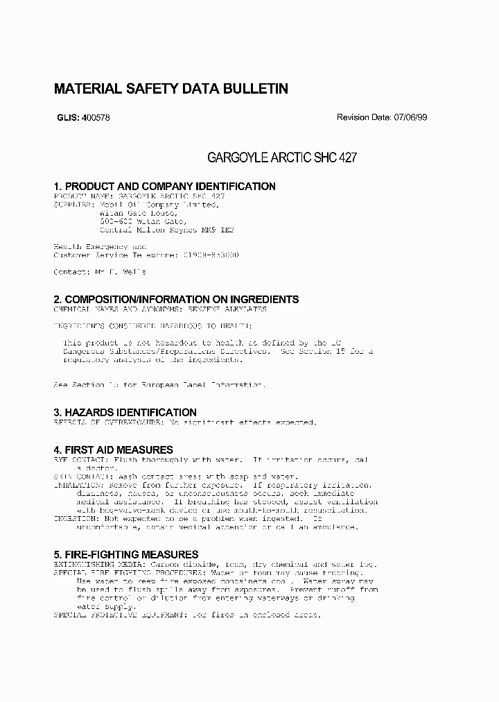 ARCTICSHC427_2697606.PDF Datasheet