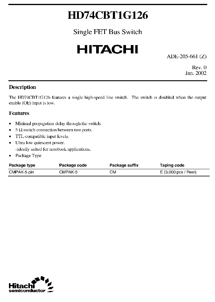 HD74CBT1G126_2699253.PDF Datasheet