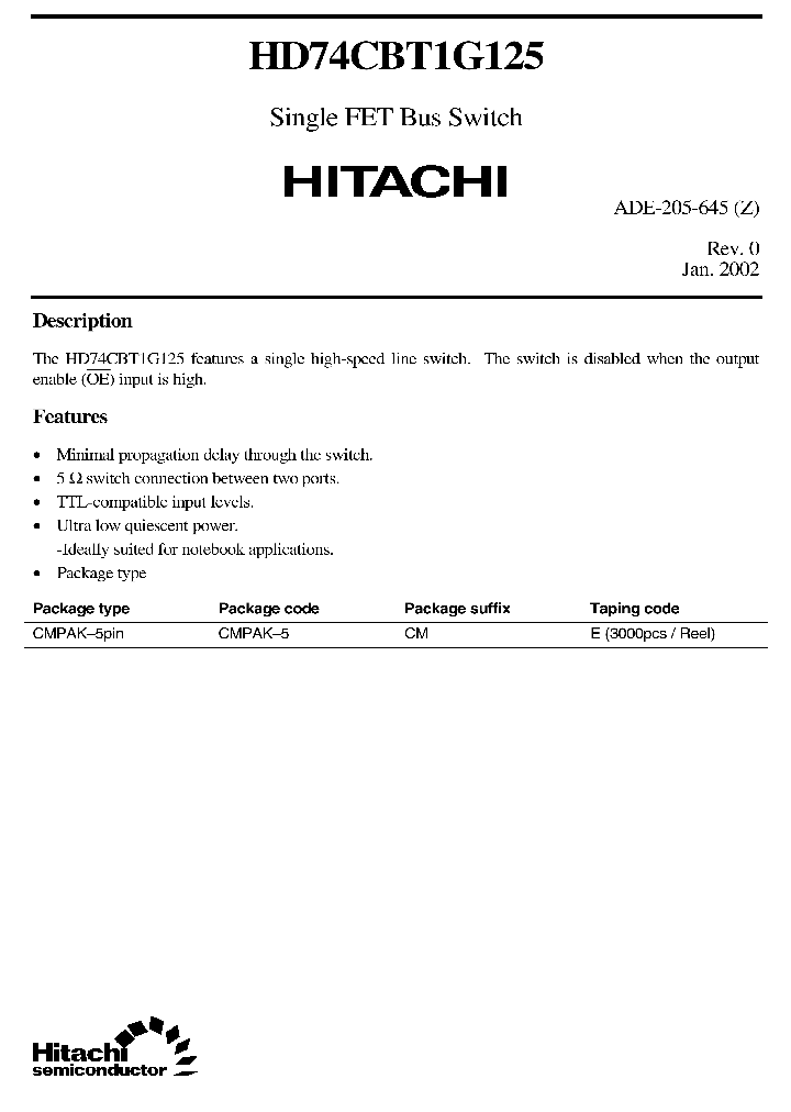 HD74CBT1G125_2699251.PDF Datasheet