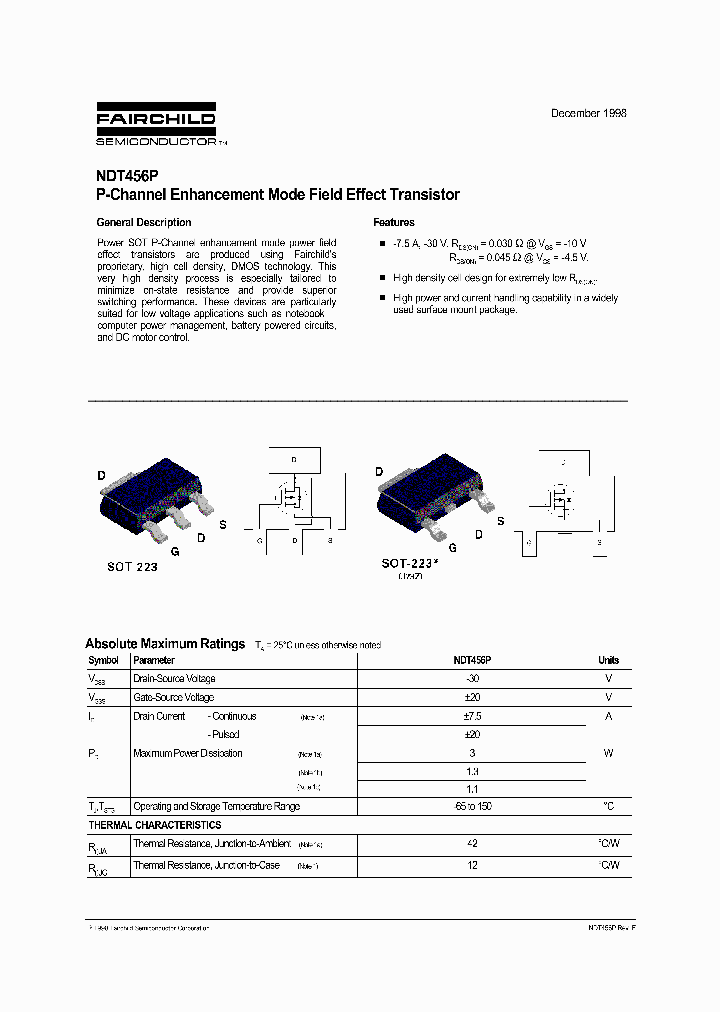 NDT456_2700172.PDF Datasheet
