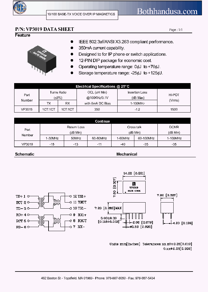VP3019_2700786.PDF Datasheet