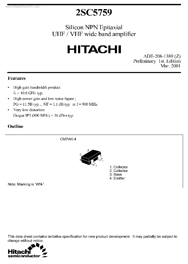 2SC5759_2701276.PDF Datasheet