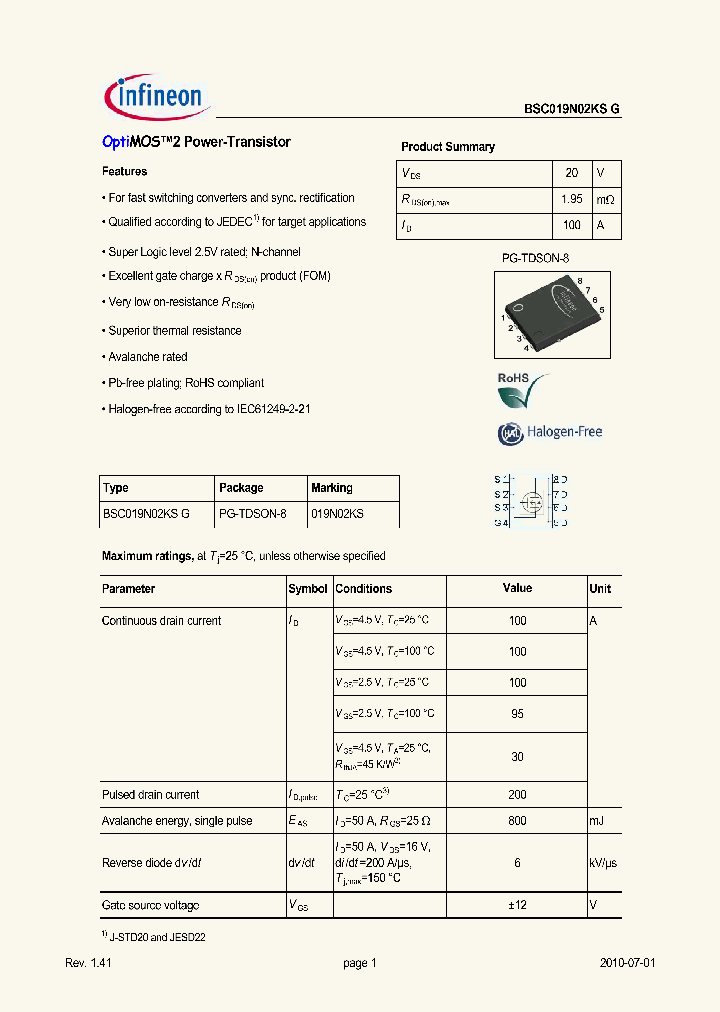 BSC019N02KSG_2700500.PDF Datasheet