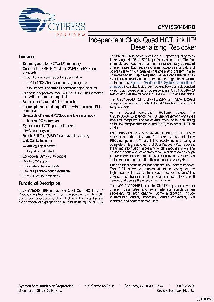 CYV15G0404RB_2701447.PDF Datasheet