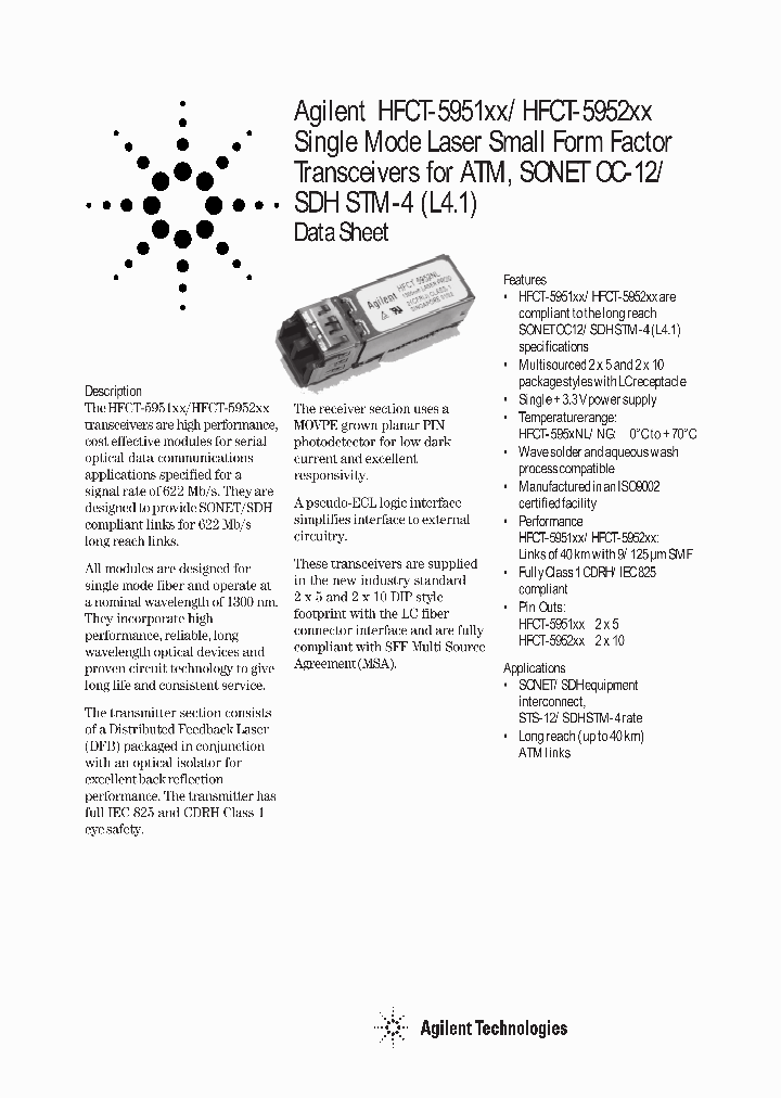 HFCT-5951NL_2702550.PDF Datasheet