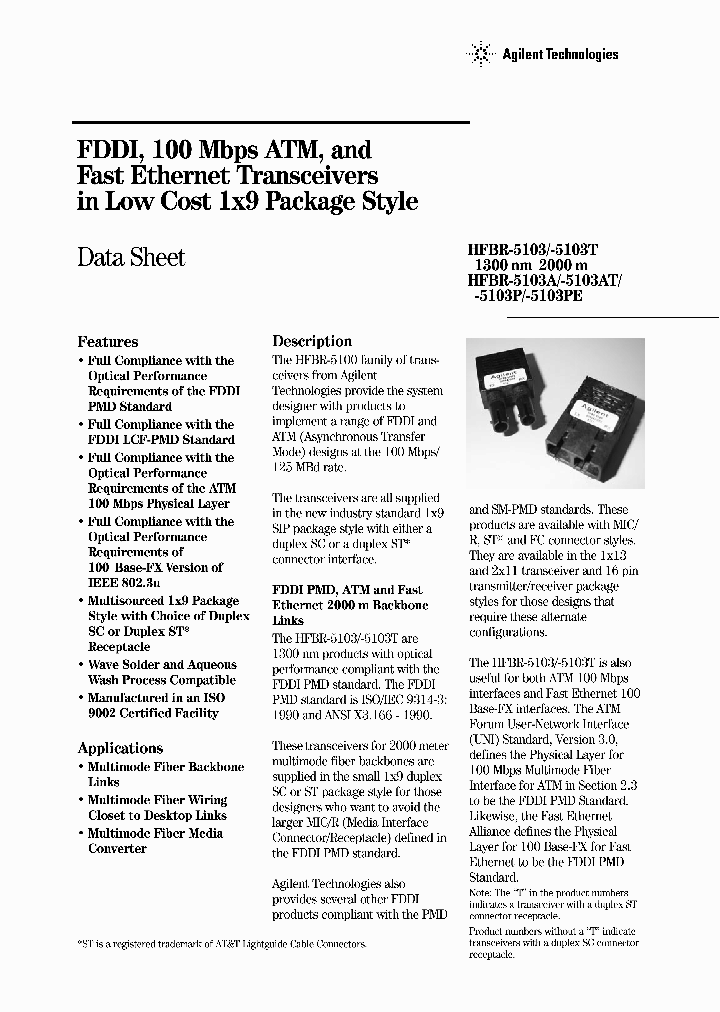 HFBR-0319_2702236.PDF Datasheet