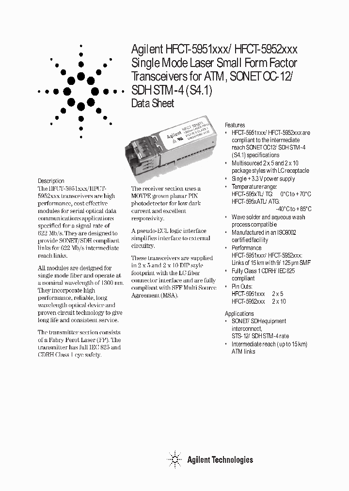 HFCT-5951TG_2702975.PDF Datasheet