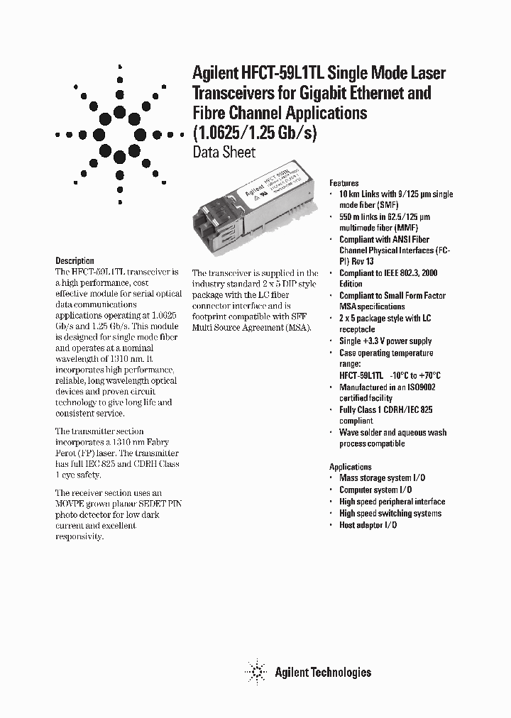 HFCT-59L1TL_2702987.PDF Datasheet
