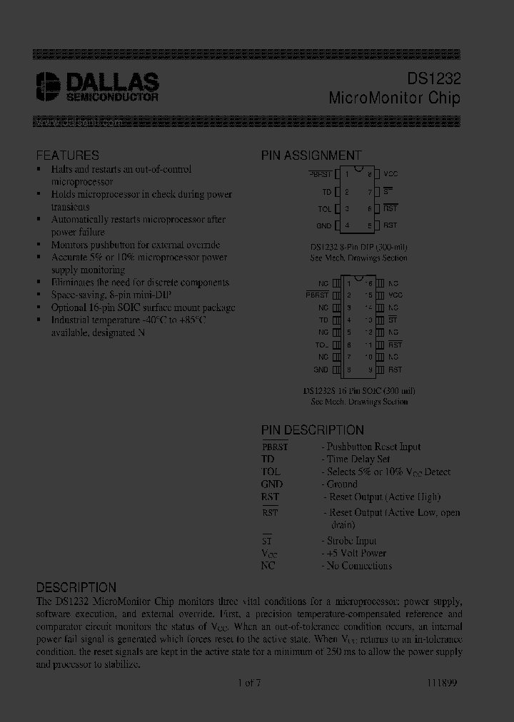 DS1232N_2704868.PDF Datasheet