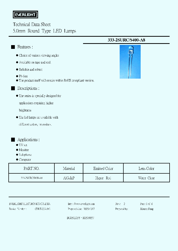 333-2SURC-S400-A8_2705608.PDF Datasheet