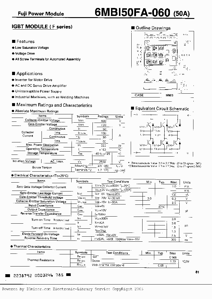 6MBI50FA060_2706159.PDF Datasheet
