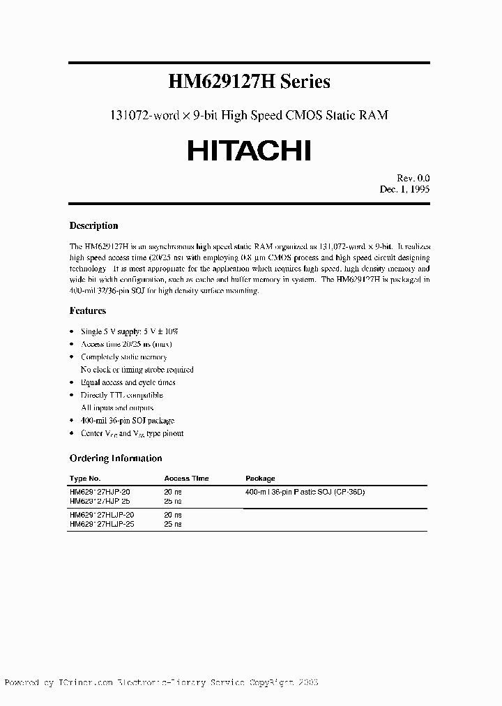 HM629127HJP-20_2706965.PDF Datasheet