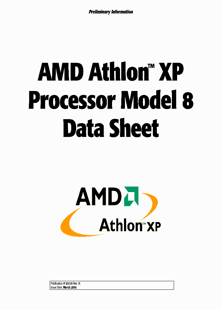 AMDATHLONXP_2707550.PDF Datasheet