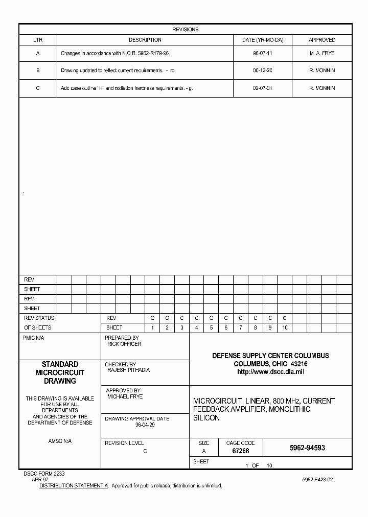 5962R9459301VHA_2709352.PDF Datasheet