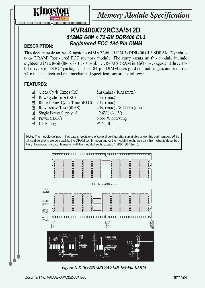KVR400X72RC3A512D_2709031.PDF Datasheet