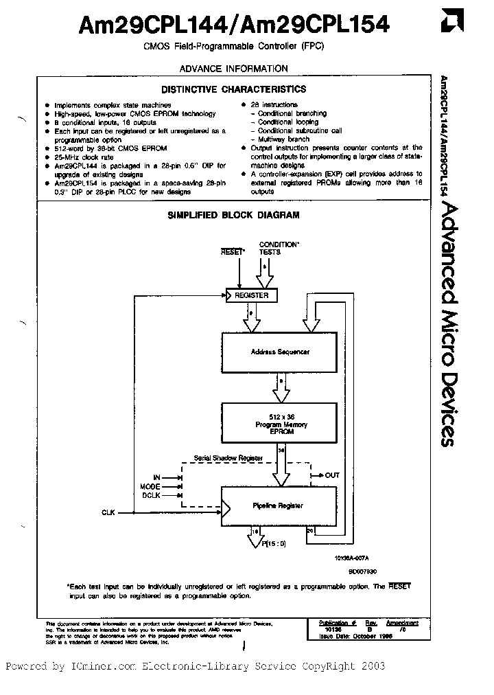 AM29CPL144DCB_2710235.PDF Datasheet