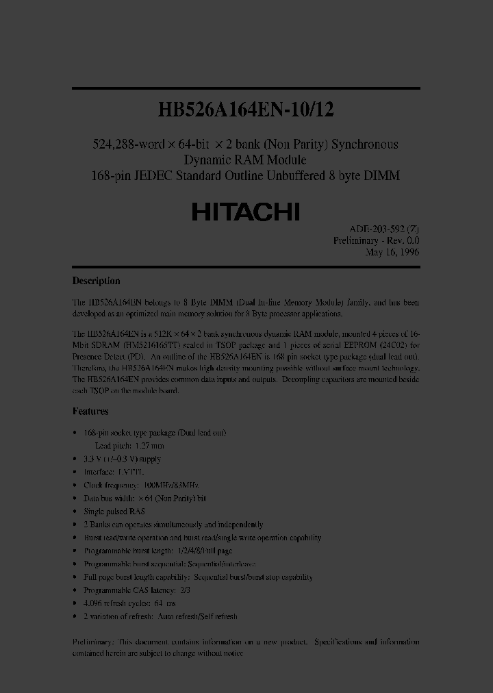 HB526A164EN-10_2710407.PDF Datasheet