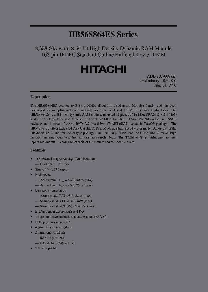 HB56S864ES-6B_2710421.PDF Datasheet