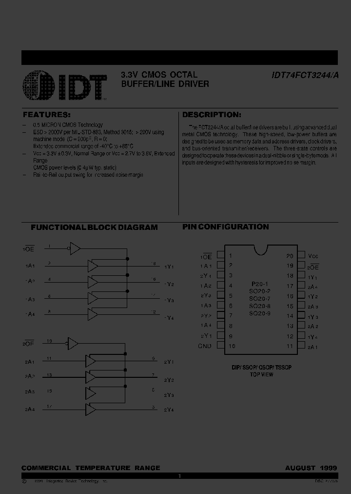 IDT74FCT3244ASO_2711957.PDF Datasheet
