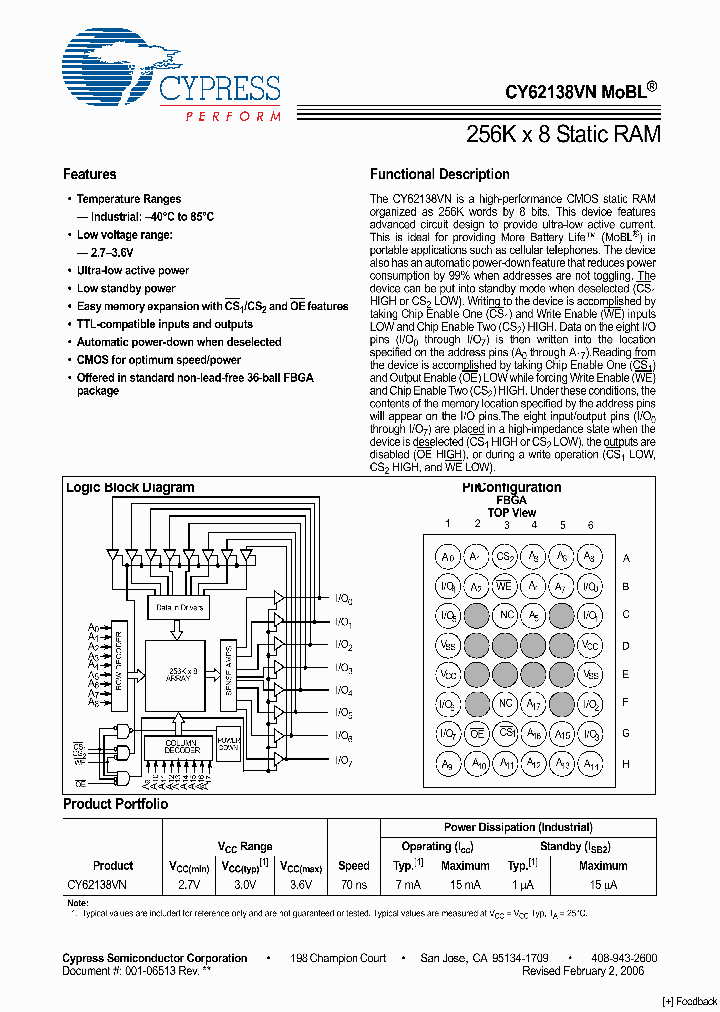 CY62138VNLL-70BAI_2713621.PDF Datasheet