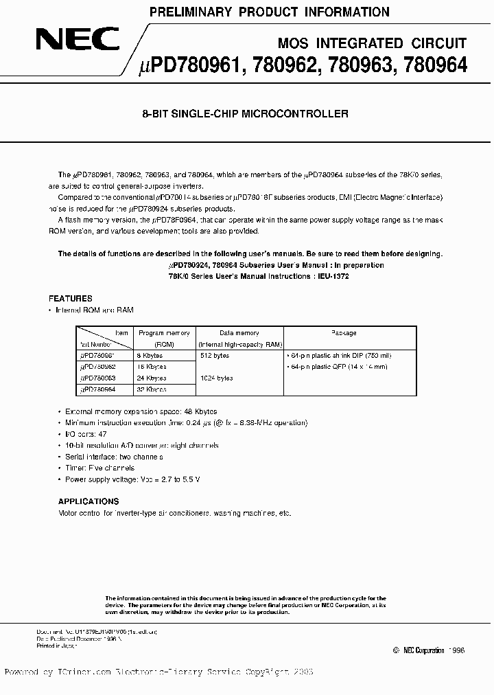 UPD780964GC-XXX-AB8_2713006.PDF Datasheet