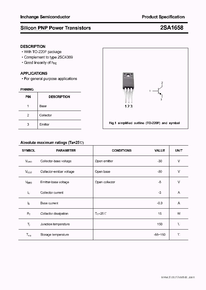 A1658_2714975.PDF Datasheet