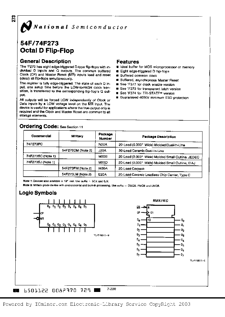 54F273DMQB_2715970.PDF Datasheet