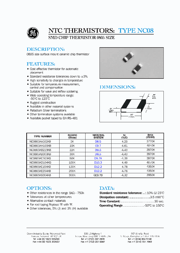 NC0805KS304KB_2717394.PDF Datasheet