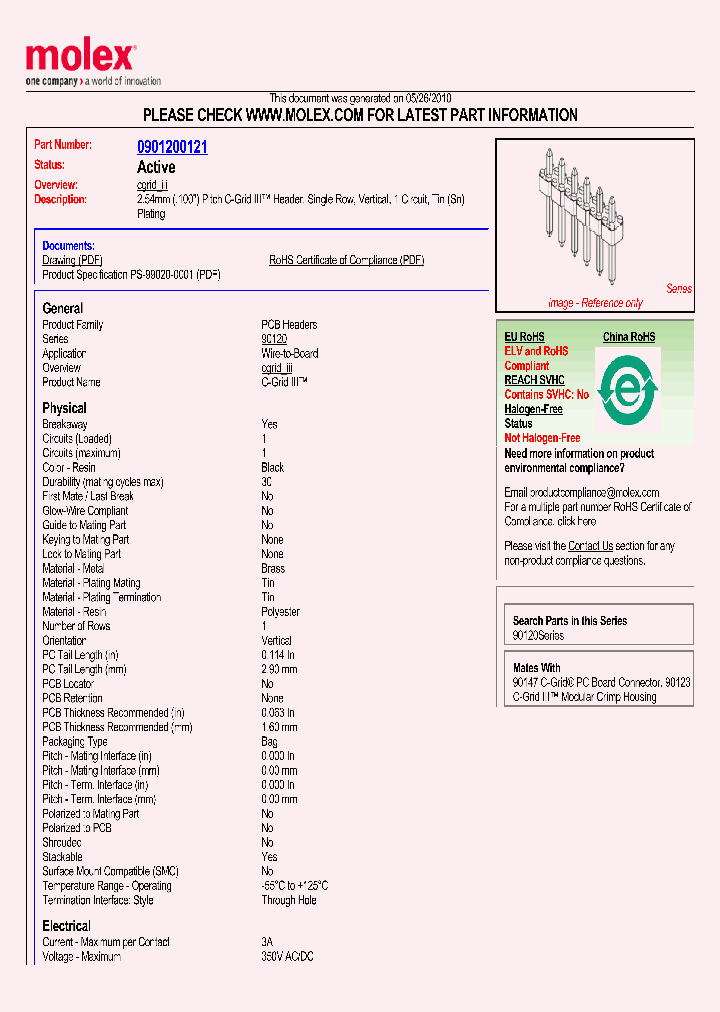 0901200121_2721224.PDF Datasheet