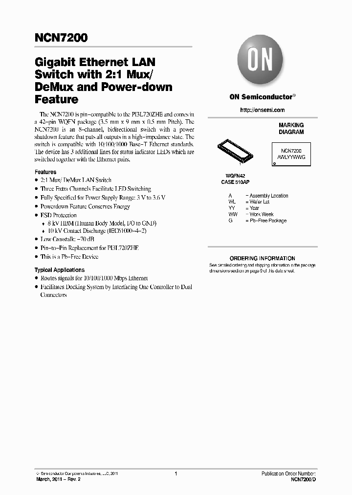 NCN7200_2721304.PDF Datasheet