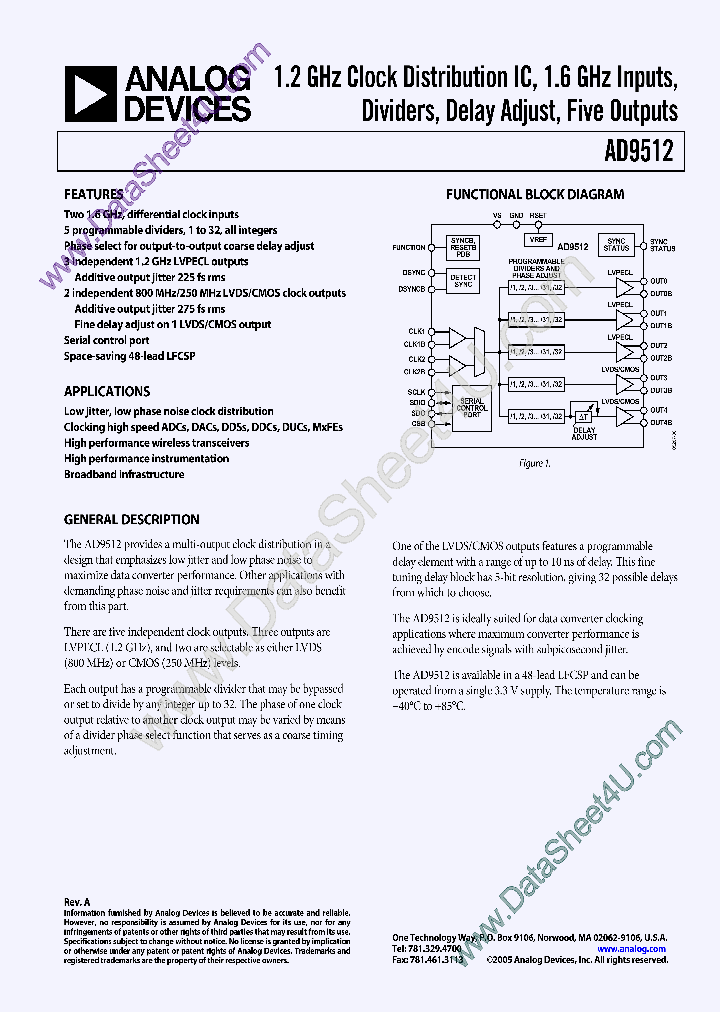 AD9512_2721489.PDF Datasheet