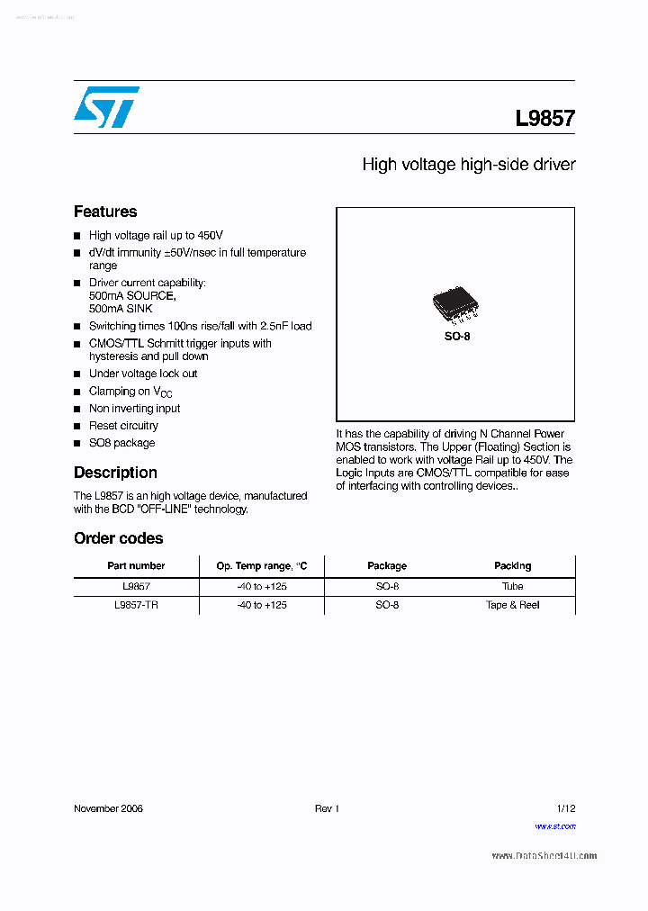 L9857_2722970.PDF Datasheet