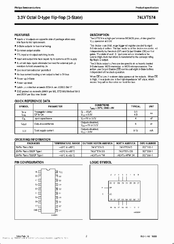 74LVT574PWLE_2722974.PDF Datasheet