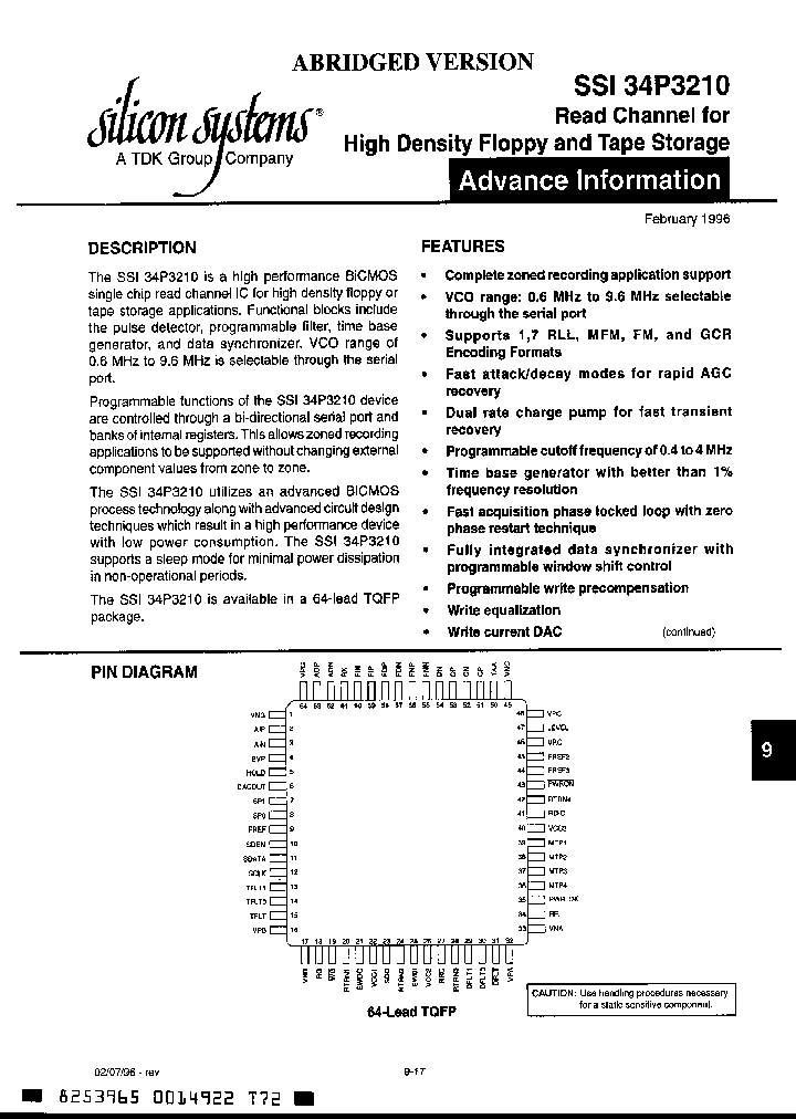 SSI34P3210-CGT_2722531.PDF Datasheet