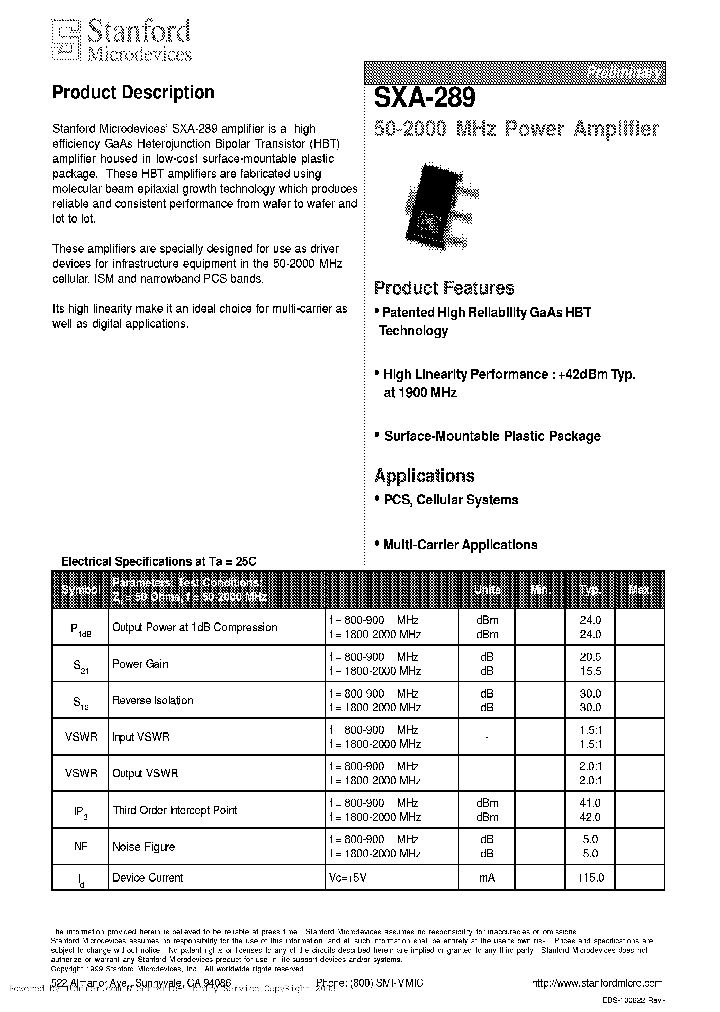 SXA289T1_2723920.PDF Datasheet