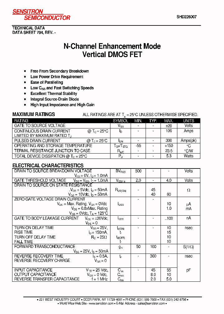SHD226007_2725372.PDF Datasheet