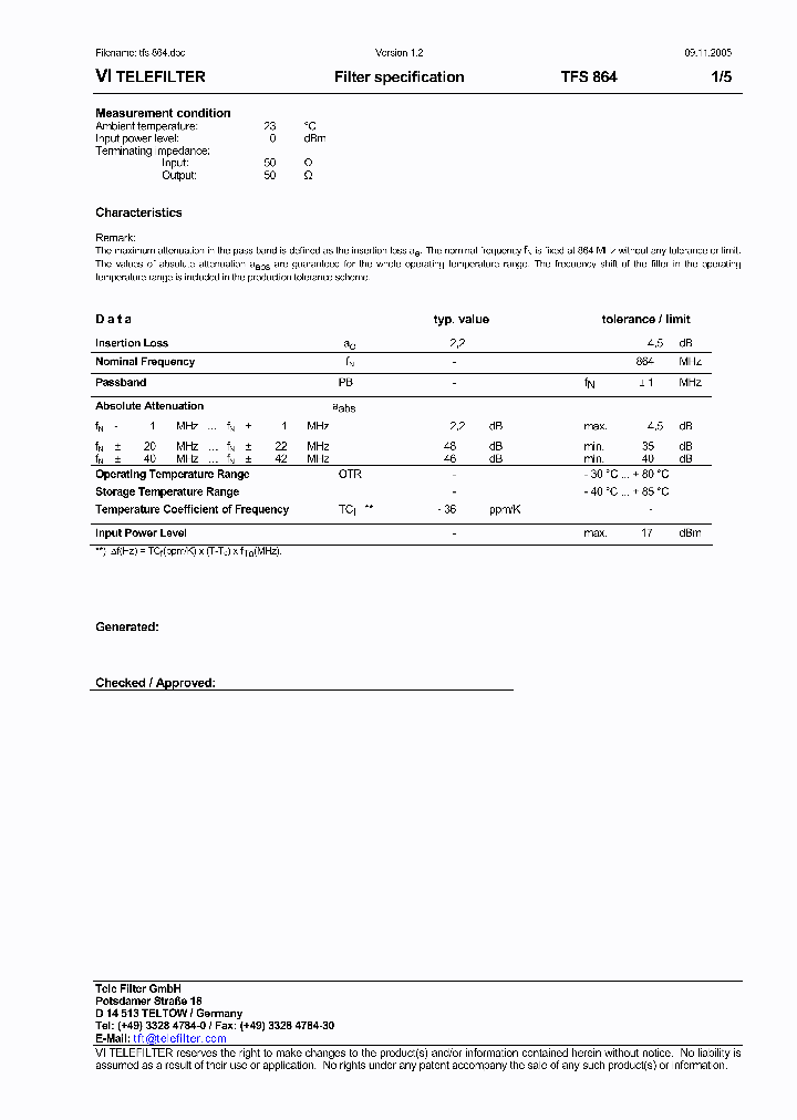 TFS864_2725656.PDF Datasheet