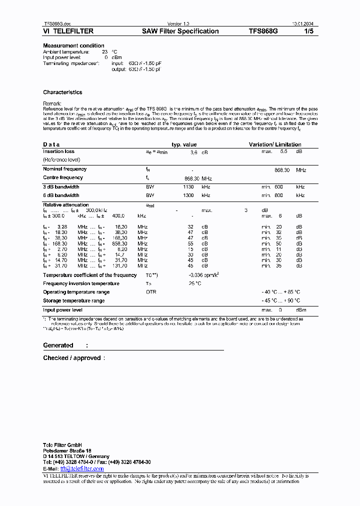 TFS868G_2725666.PDF Datasheet
