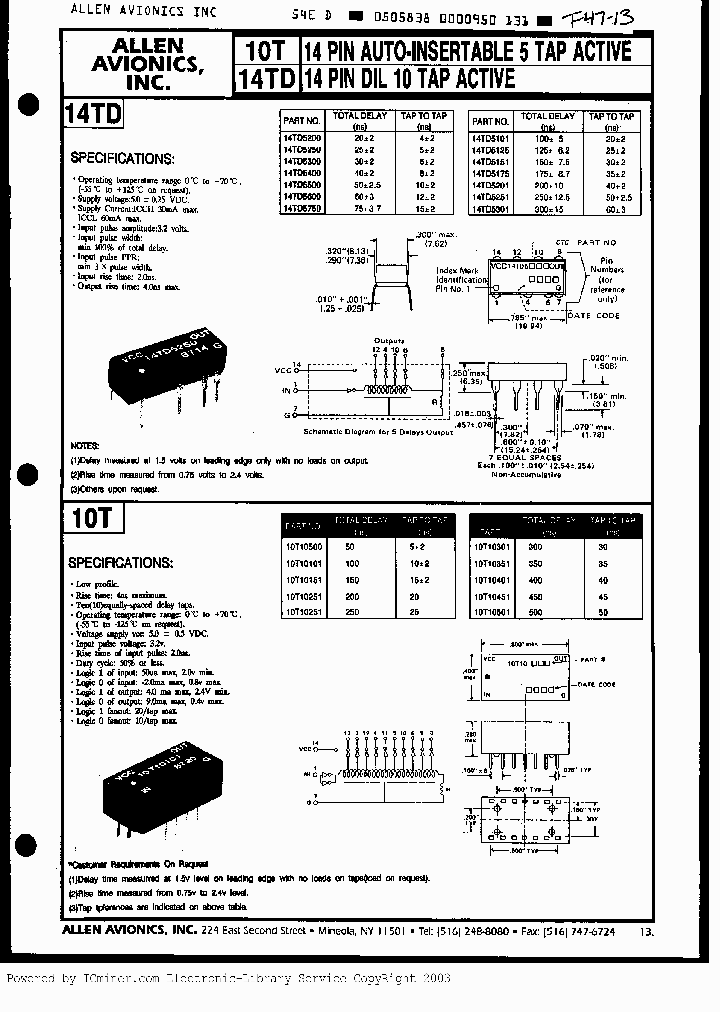 14TD5750_2726585.PDF Datasheet