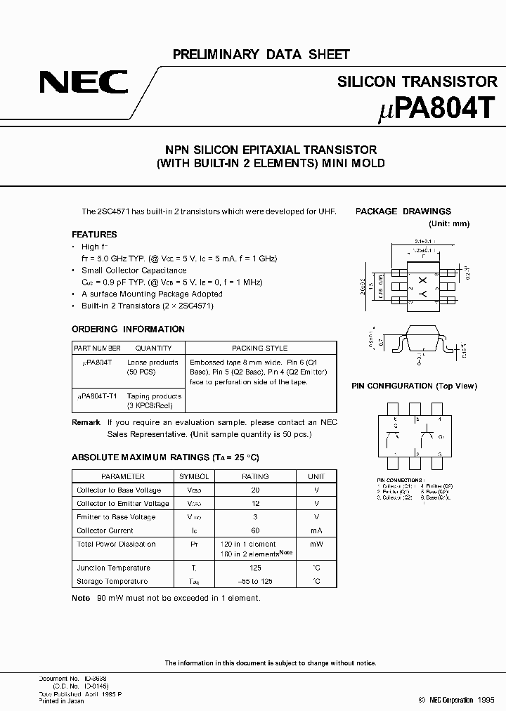 UPA804T-T1_2727079.PDF Datasheet