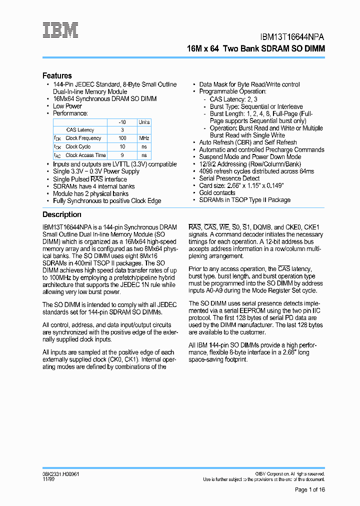 IBM13T16644NPA-10T_2727353.PDF Datasheet