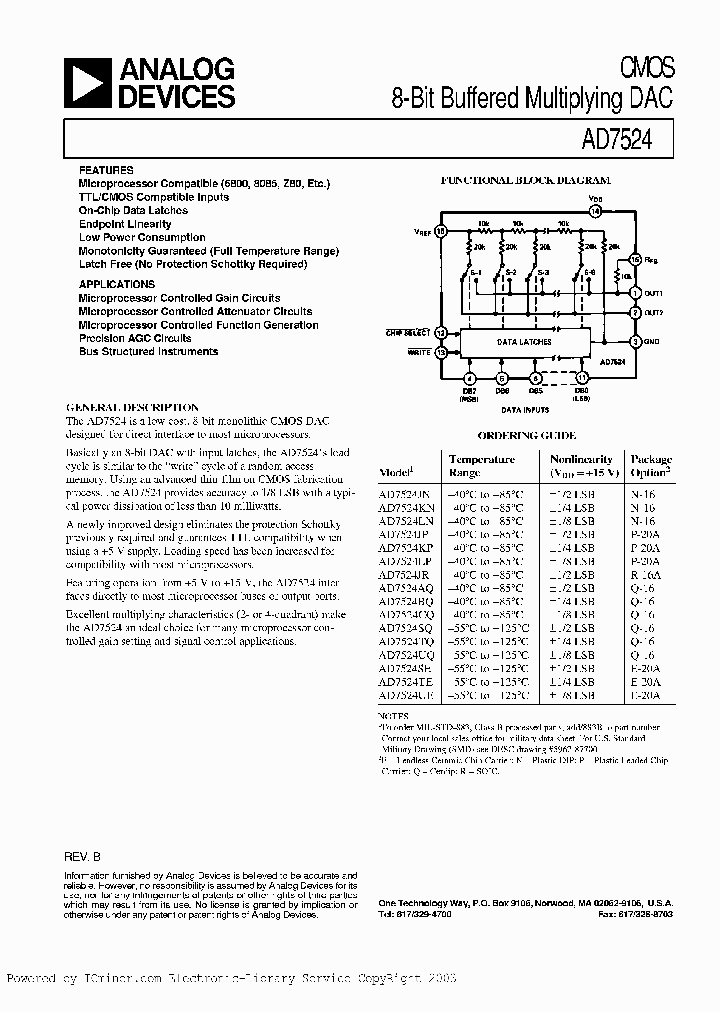 AD7524UE883B_2727744.PDF Datasheet