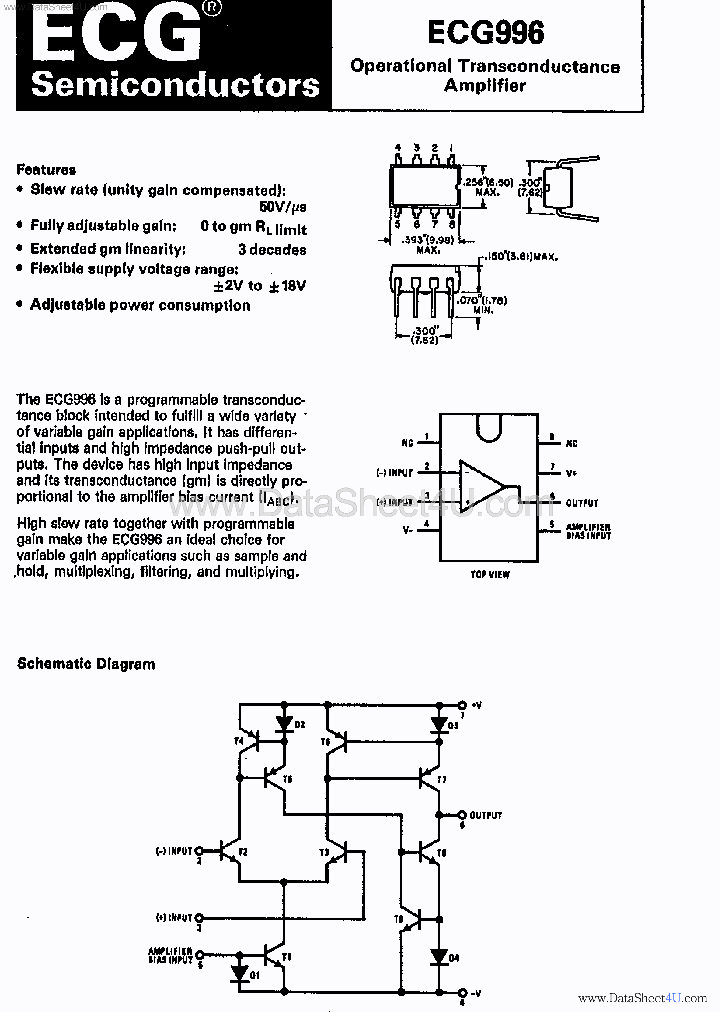 ECG996_2729785.PDF Datasheet