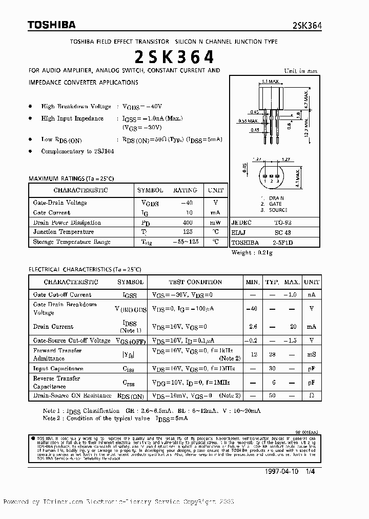 2SK364V_2729032.PDF Datasheet