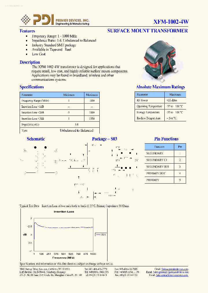 XFM-1002-4W_2731912.PDF Datasheet