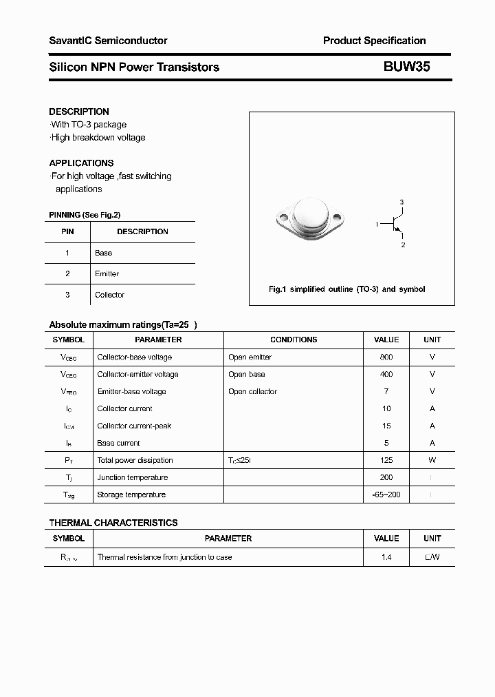 BUW35_2731056.PDF Datasheet