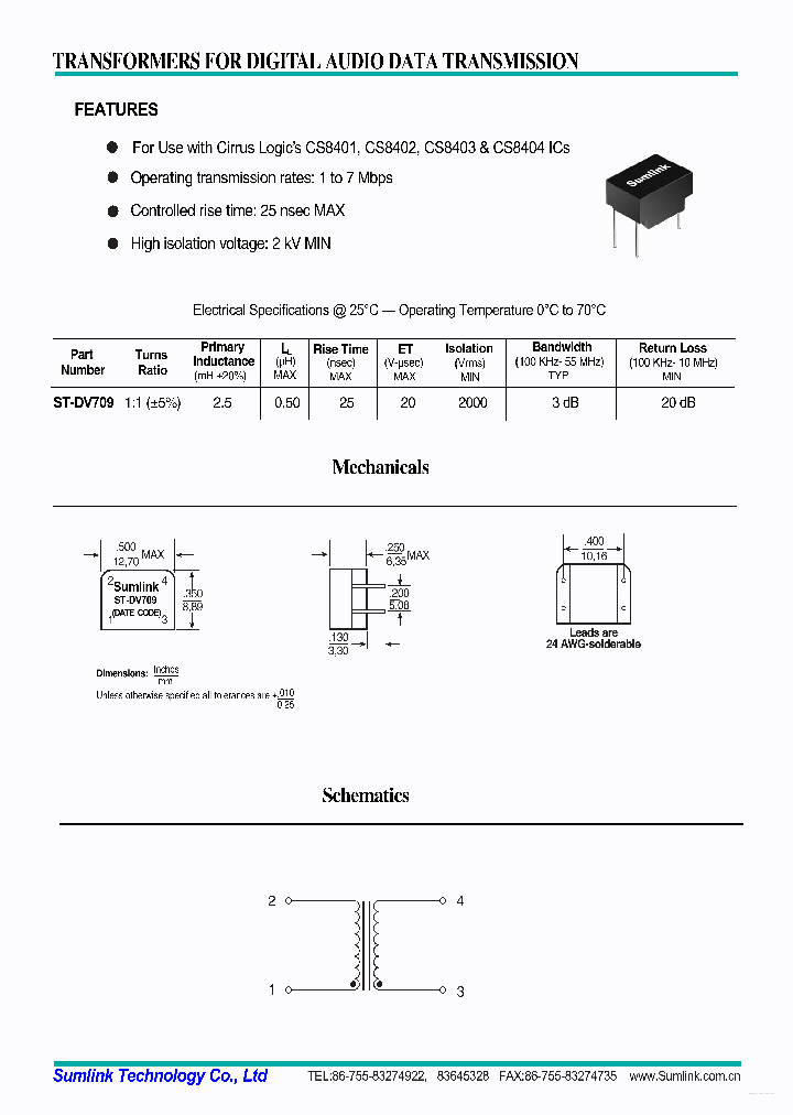 ST-DV709_2732332.PDF Datasheet
