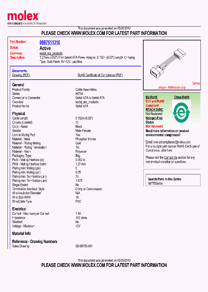 0887511310_2733008.PDF Datasheet