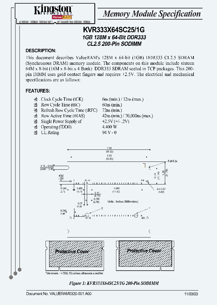 KVR333X64SC251G_2734121.PDF Datasheet